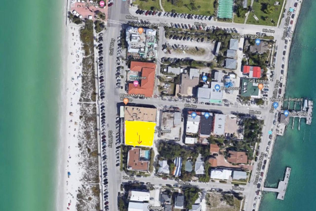 Pass-A-Grill 3 Leilighet St. Pete Beach Eksteriør bilde